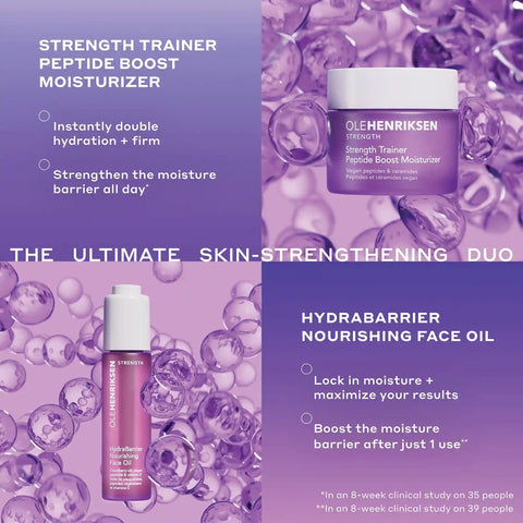 Moisture Barrier Duo Strength Trainer Moisturizer & Hydrabarrier Face Oil