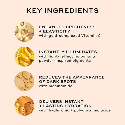 Banana Bright+ Instant Glow Moisturizer with Vitamin C and Niacinamide