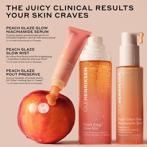 Peach Glaze Glow Niacinamide Serum with Vitamin C